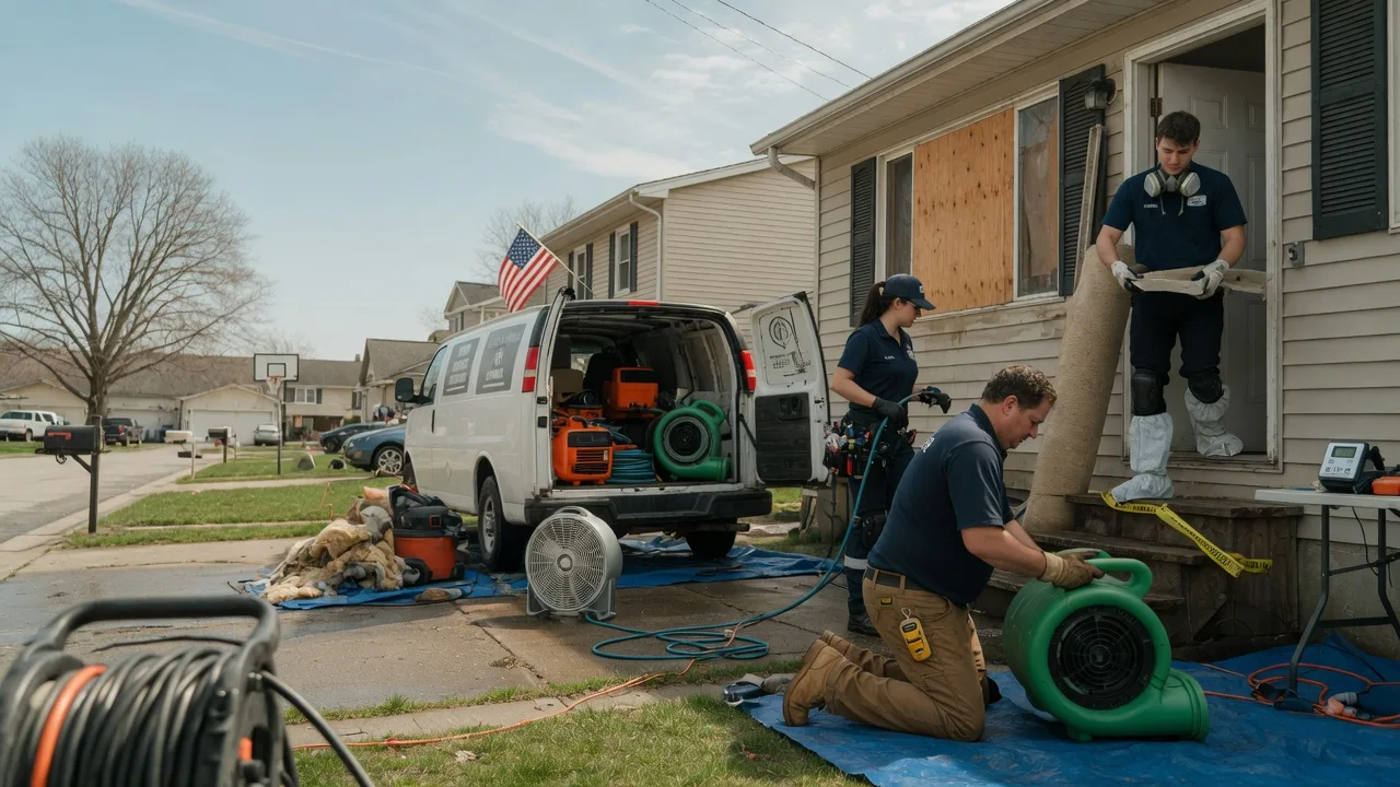 Water Damage Restoration in Ellsworth, KS near me